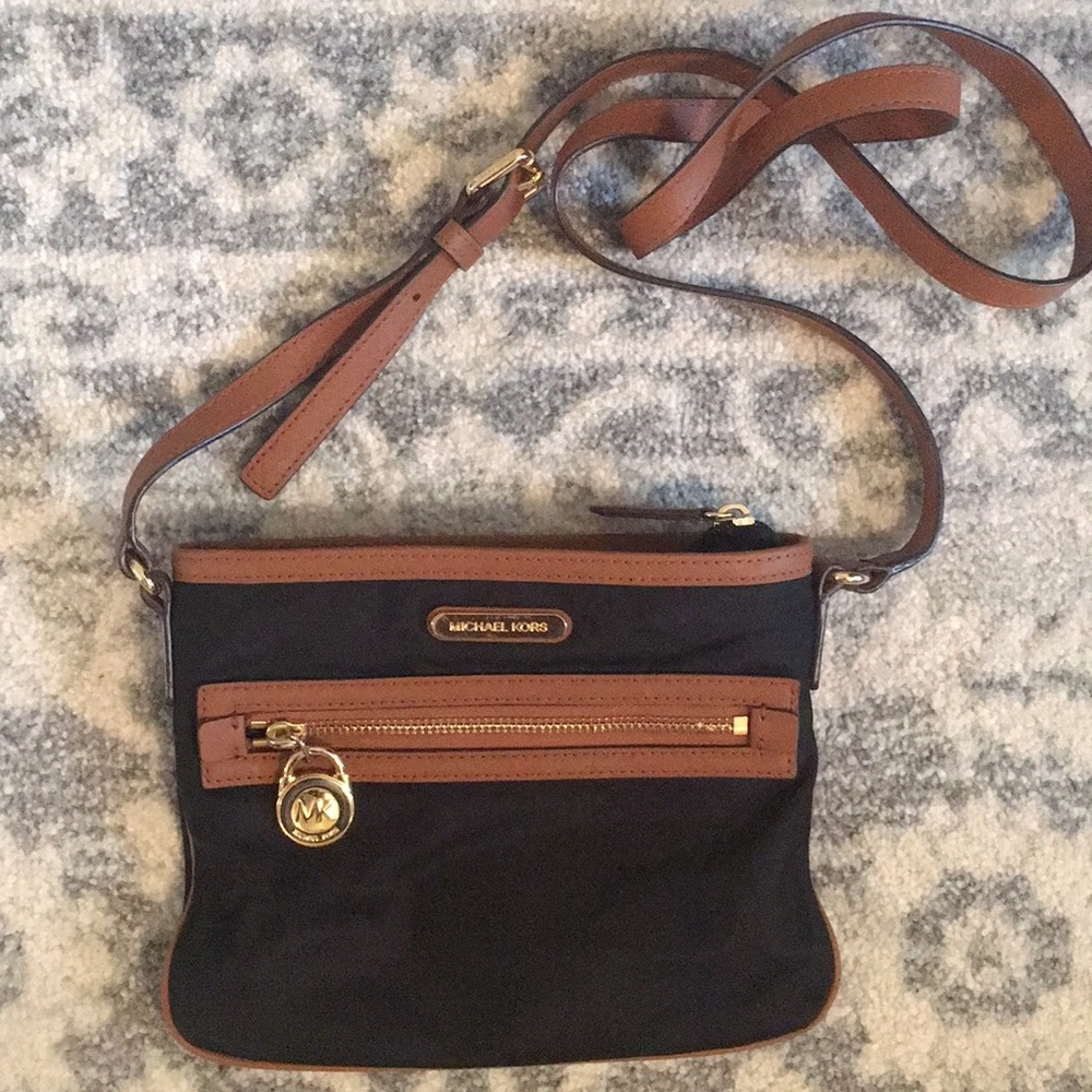 Michael Kors Black Nylon Crossbody